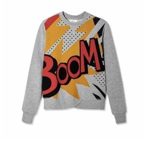 3.1 Phillip Lim‎ for Target Boom Grey Crew Neck Sweatshirt Size Medium S